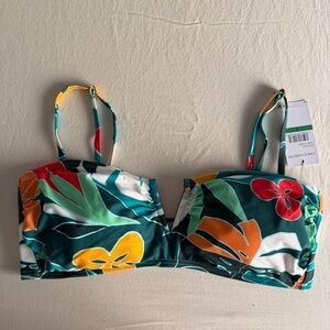 Vince Camuto Multicolor Floral Bikini Top